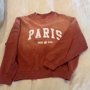 Anine Bing size small 
Crewneck ombré pink